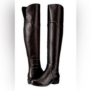 Aerosols West Side leather studded boots